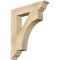 Ekena Millwork Westlake Traditional Rough Sawn Bracket, Douglas Fir, 4"W x 22"D x 26"H BKT04X22X26WTL01RDF - alternate 1